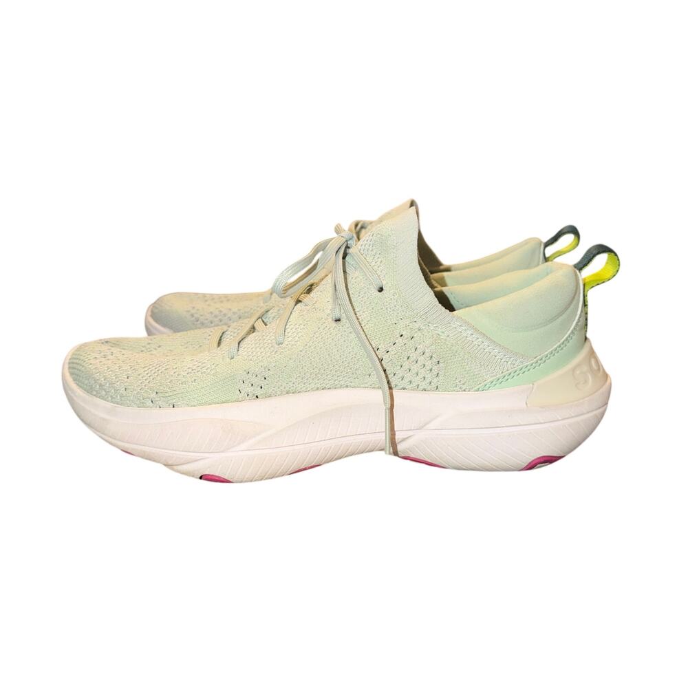 Sorel Explorer Blitz Stride Running Sneakers Women’s Sz 8 Mint Green Knit Shoes